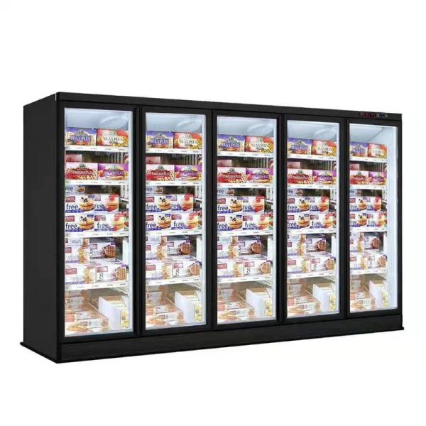 Convenience Store Glass Door Upright Display Fridge Cooler For Beverage Drink