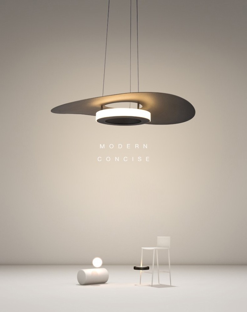 Modern Round Aluminum Led Pendant Lights For Living Room Dining Room LED Chandelier(WH-AP-586)