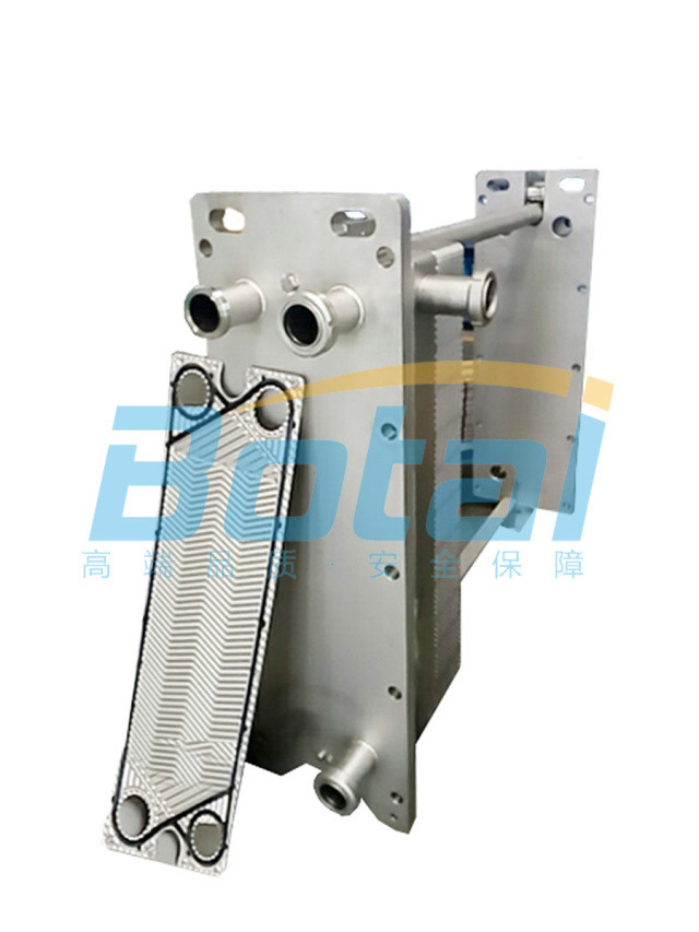Customized Food Grade Plate Type Heat Exchanger Stainless Steel Fully Welded For Factory Use