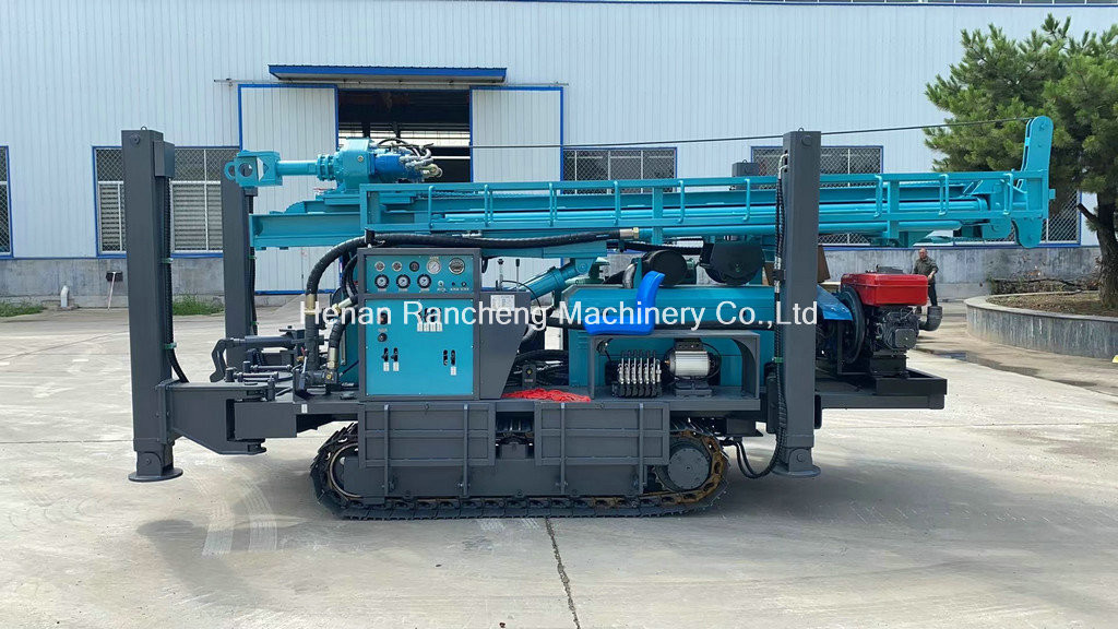 Crawler Mounted RCF350C 350m Deep Water Well Drilling Rig Hydraulic Easy-Operation Water Well Drilling Machine