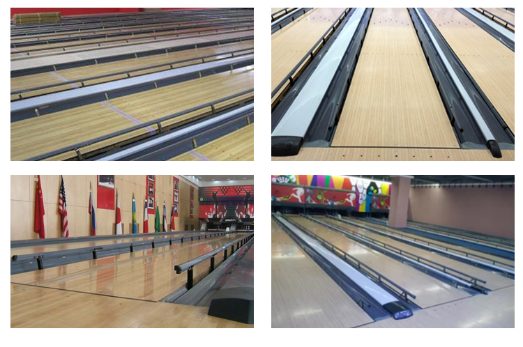 Exercise Muscle Direct Grey Portable Bumper Gutter Bowling Brunswick Bowling Lane Machine