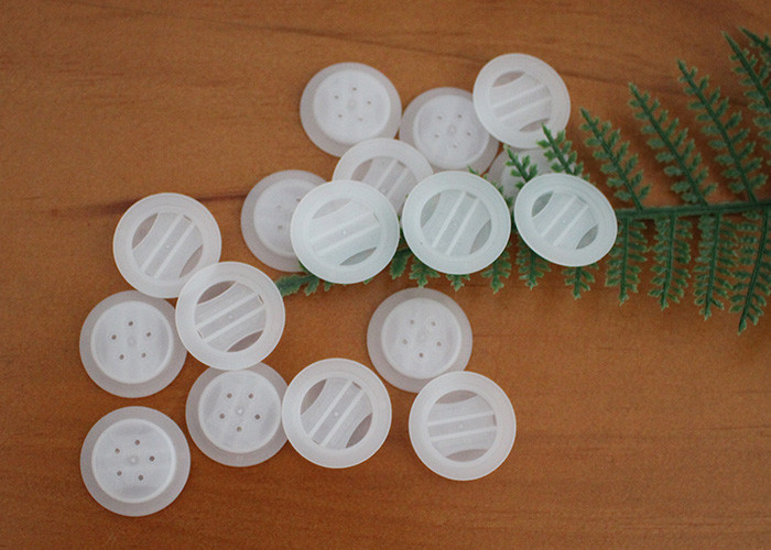 PE 4mm One Way Degassing Valve For Vacuum Packed Coffee Bags