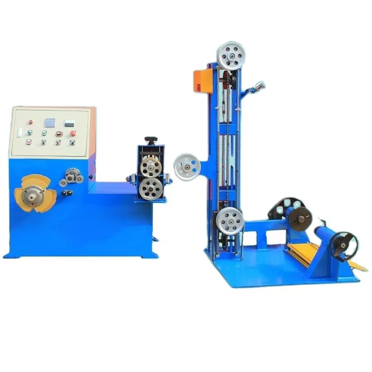 FTTH Drop Cable Cutting Machine Coiling Machine For Outdoor Fiber Optic Patch Cords Production Line