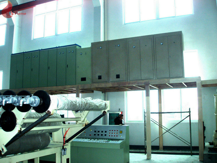 Ø 230mm - 910mm 4 Roll rubber calendering machine For Sheet And Fabric Making
