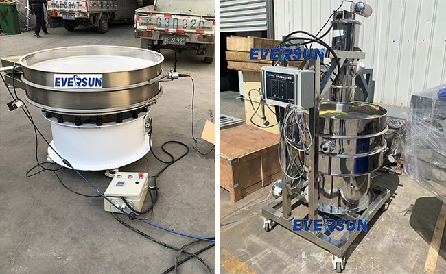 High Durability 600-2000mm Ultrasonic Vibrating Sieve For Wet And Dry Material