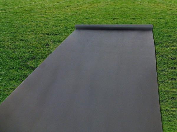 Breathable Spunbond PP Non Woven Fabric Black Customized Width For Agricultural