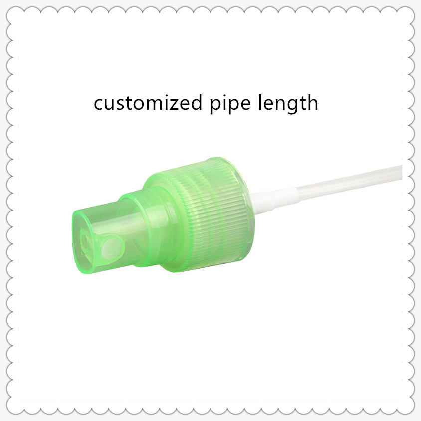 Clear Transparent Fine Mist Spray Pump Ribbed Pump Mister Sprayer
