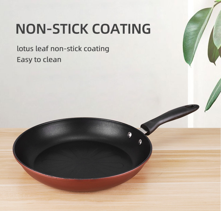 Multi-functional Induction Cooking Fry Pan Nonstick Cookware Cast Iron Frying Pan With Bakelite Handle