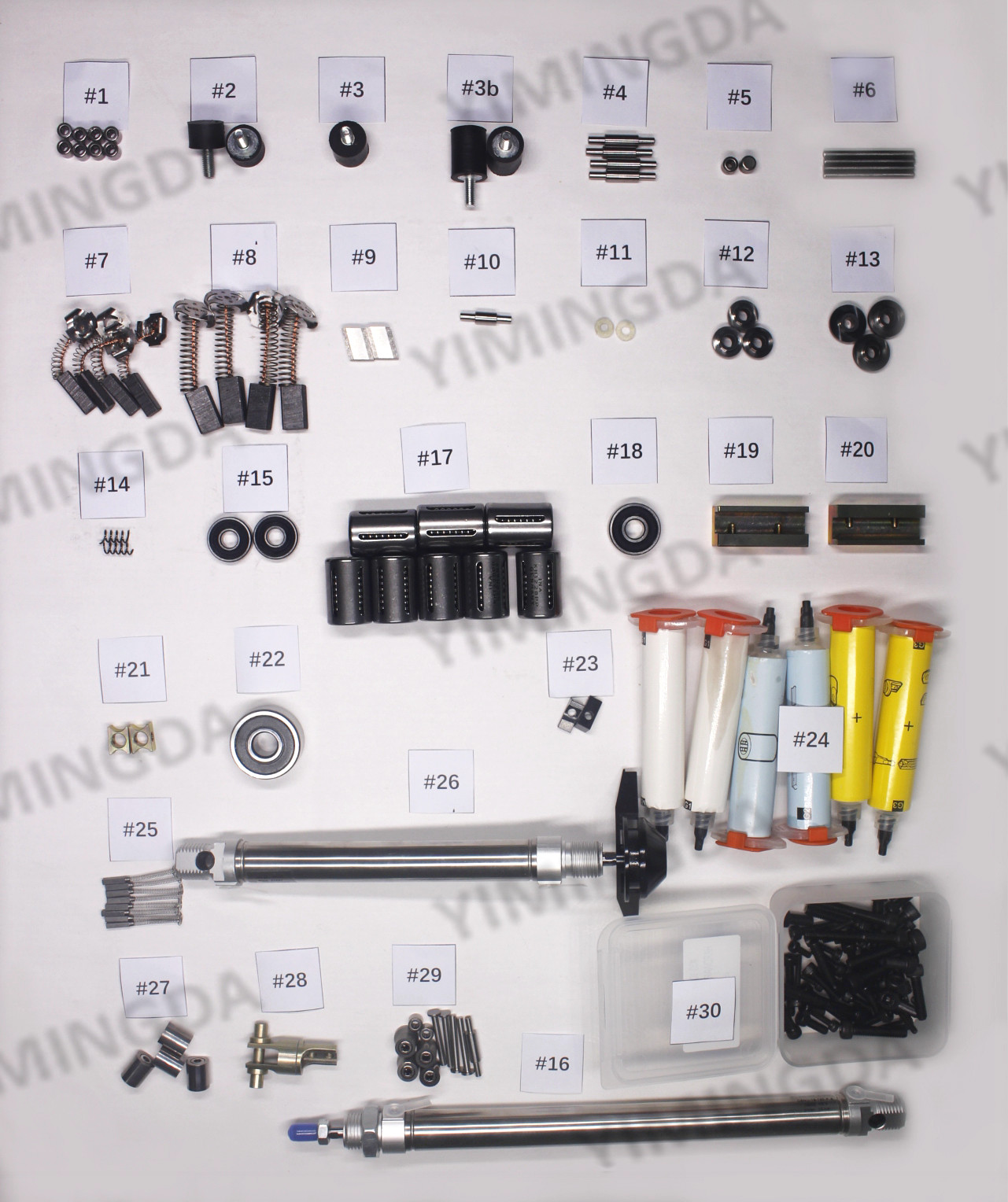 Radial Bearing 117921 Cutter Spare Parts Small Size For VT7000 Auto Cutter