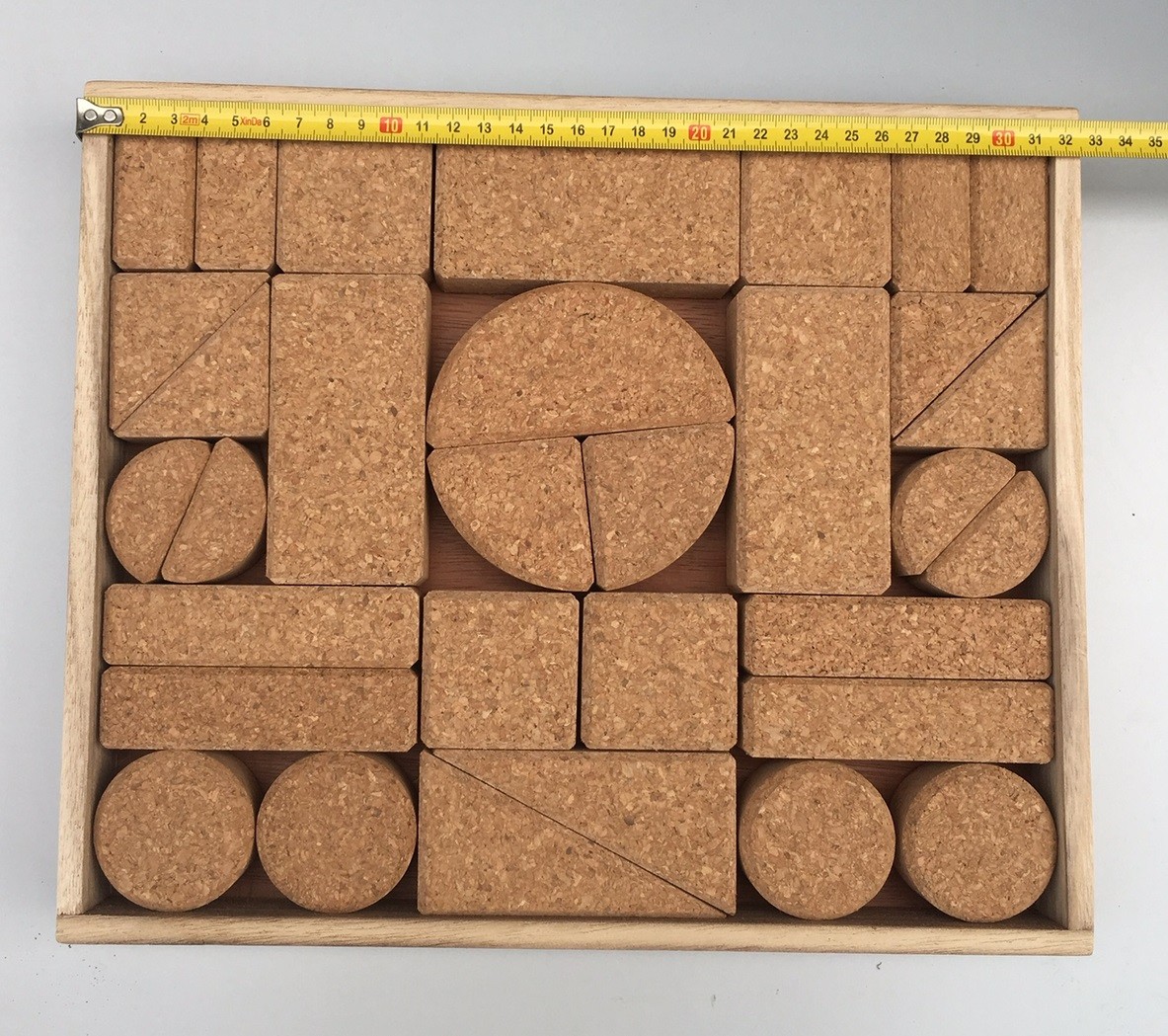 Recycled 25PCS Building Blocks Toys for Toddlers, Low Noise, Educational toys