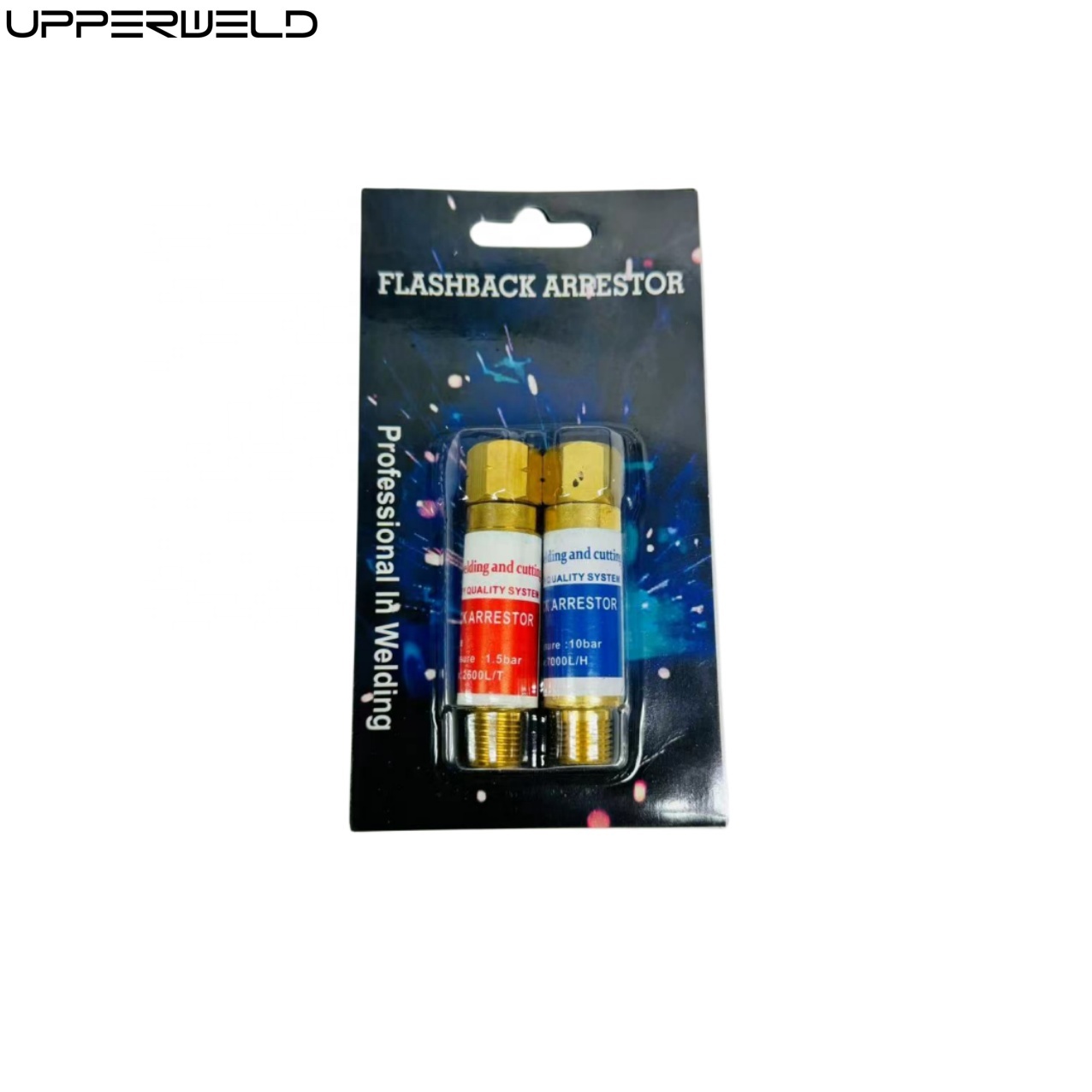 2600L/T 7000L/H Brass Copper Upper Welding Flashback Arrestor for Oxygen and Acetylene