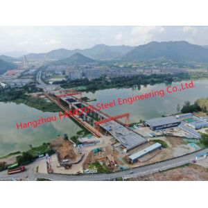 China Hot Dip Galvanizing Steel Bailey Bridge With 20m - 60m Span on sale