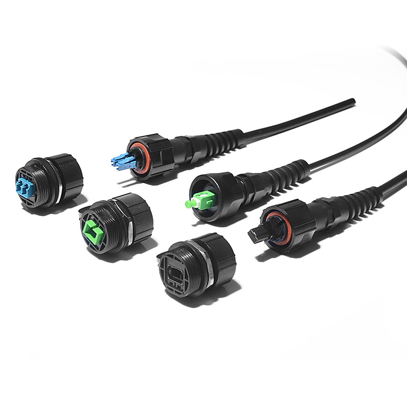 Fiberhub enclosure ODVA SC/LC/MPO IP67 Bulkhead Inline Adapter