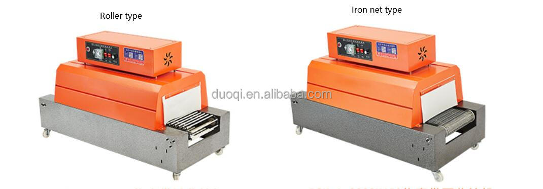 Speed Packaging Model E-CVT Plastic Film Shrink Wrapping Machine with Iron Net Conveyor