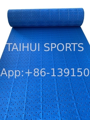 Top South Korean Technology Pattern Shock Pad For Artificial Turf Durable Customized Shock Absorption Sports Surface Underlay