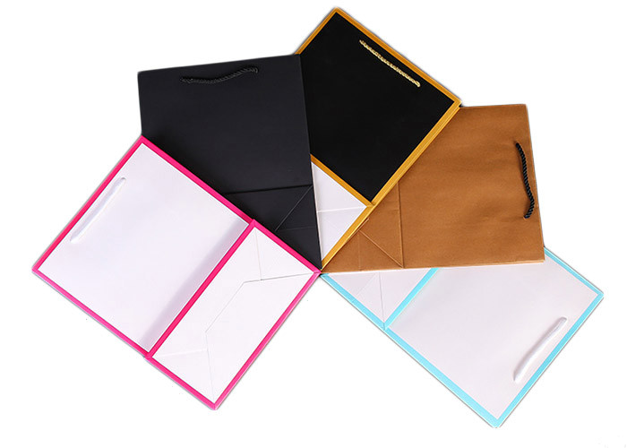 Original Plain Paper Gift Bags White Paper Gift Bags With Handles For Christmas