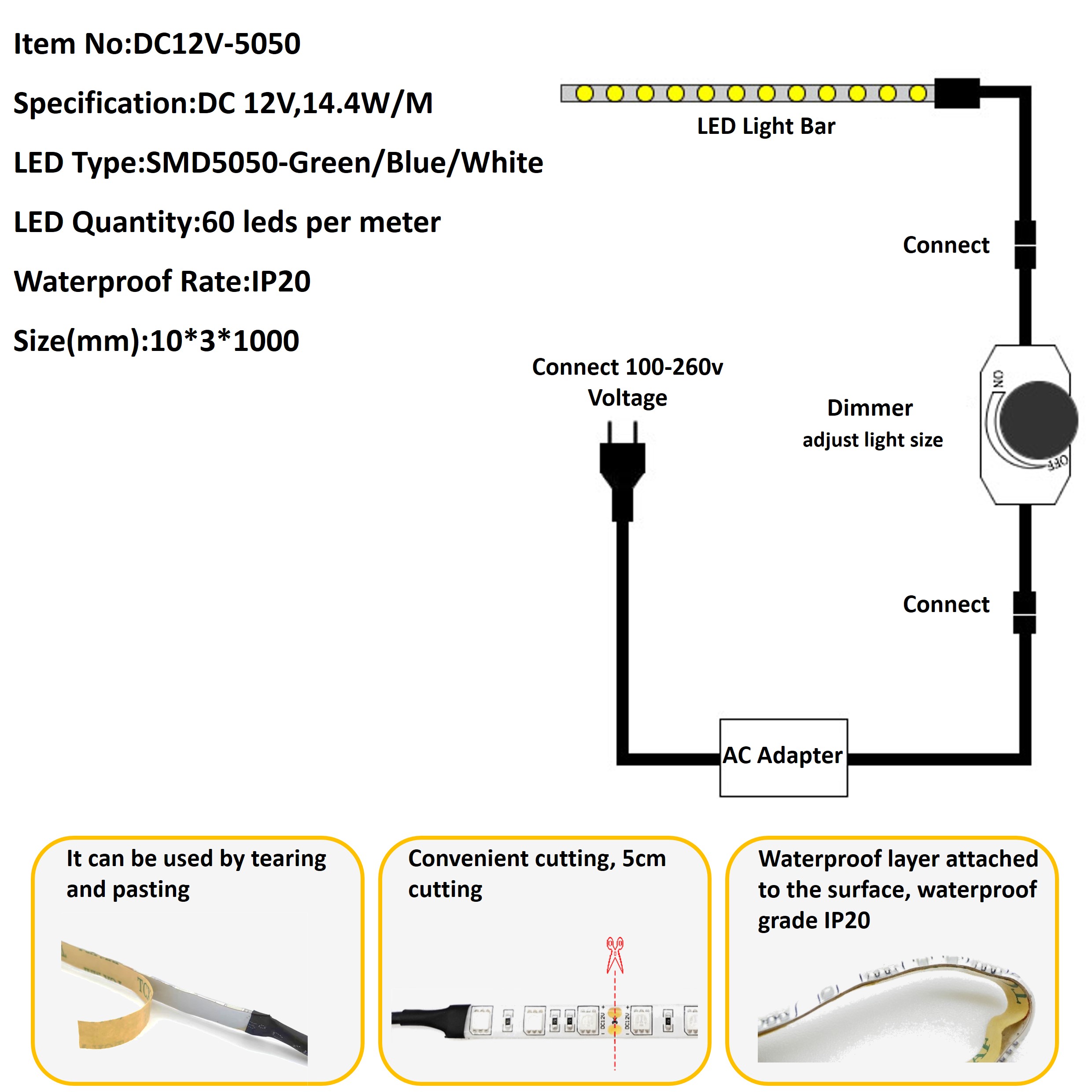 Custom DC12-48V Low-Voltage Ultra-Thin Self-Adhesive Waterproof LED Line Lamp With House Wine Decoration Light Led Strip