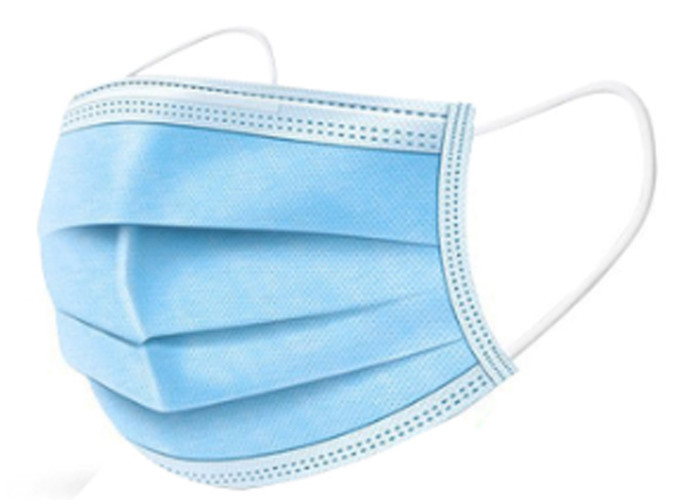 Earloop Silver-Coated Face Mask With Antimicrobial Medical Textiles
