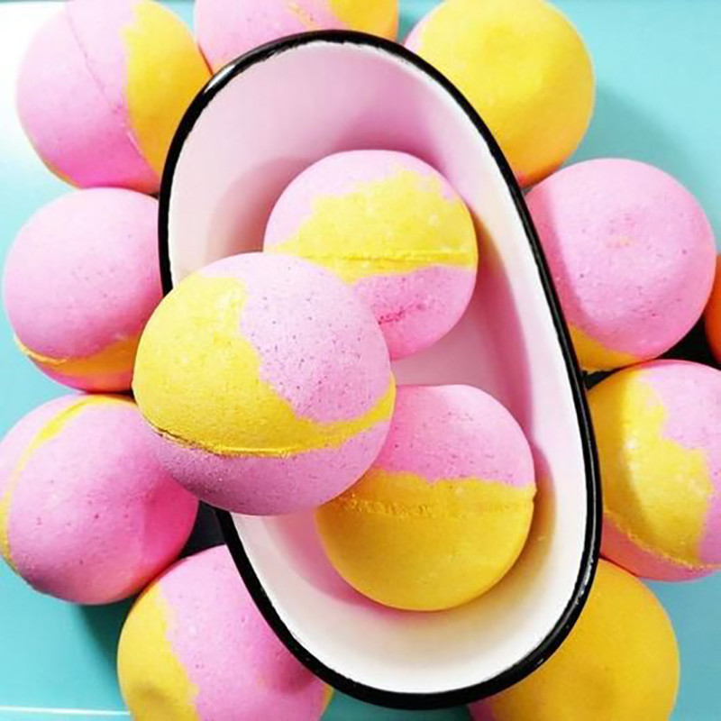 ODM Coconut Oil Bath Bomb Gift Sets Collagen Production