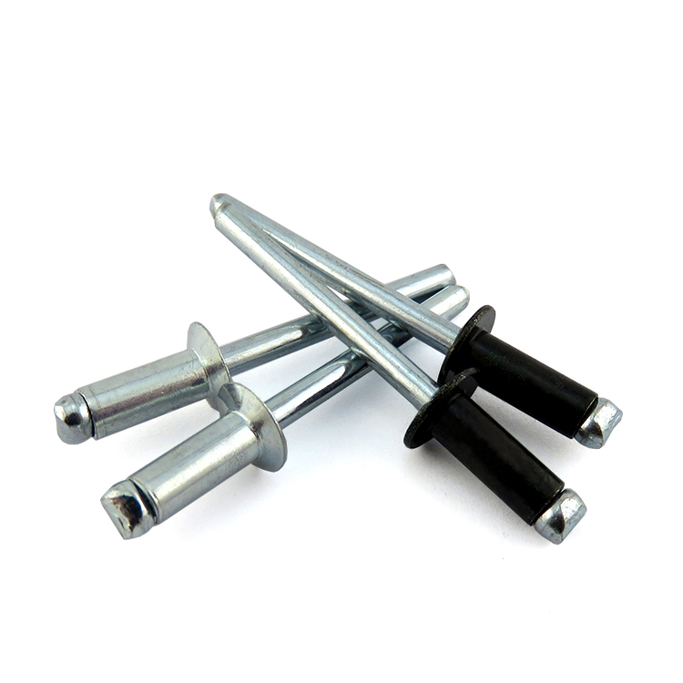 Belts Male Screw Size Aluminium Steel Blind Pop Rivet with Plain Finish TM 8-32*6
