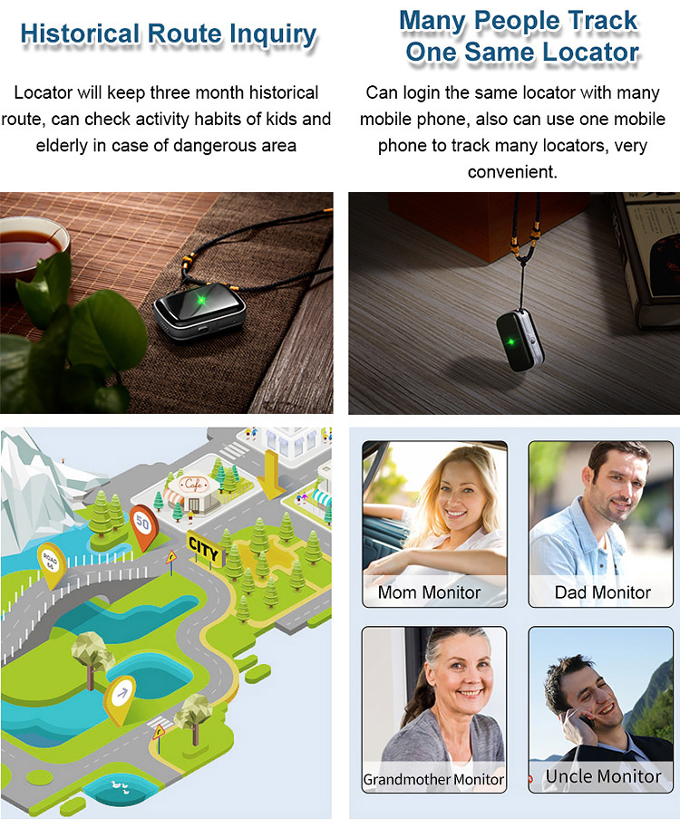 1000M Accuracy Friend Locator Miniature Gps Tracker 1575.42MHz