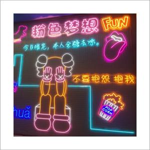  3D LED Neon Letters Indoor Outdoor Decoration Acrylic Neon Signs Manufactures