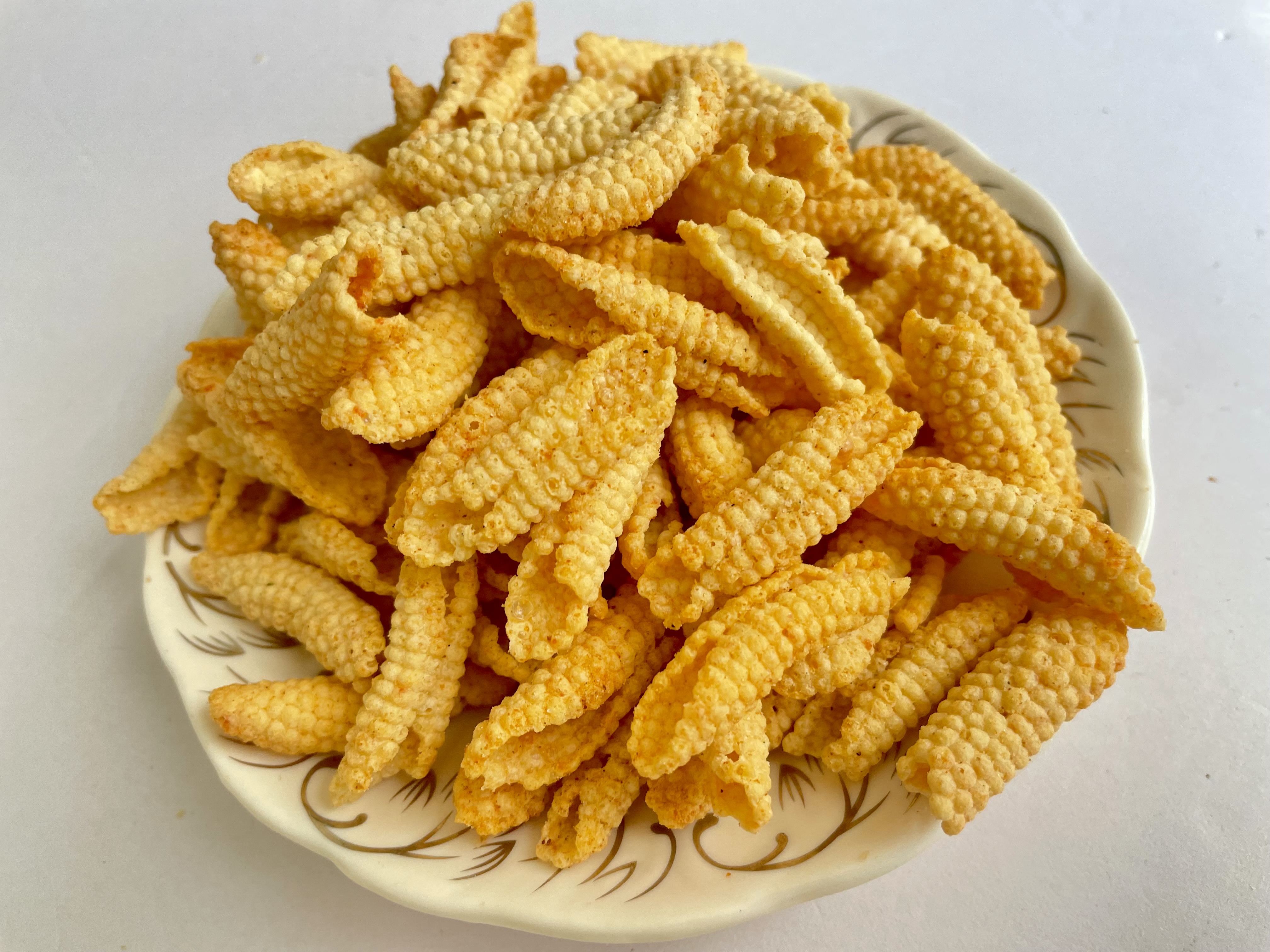 Cereal Fried Rice Crackers Golden Squid Rolls Puffed Party Leisure