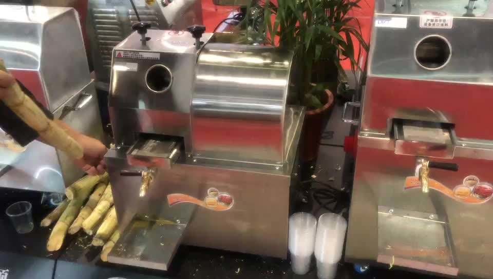 Small Sugarcane Press Machine 750w For Commercial Catering Shop