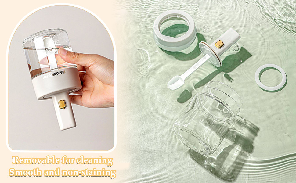 3 Pack Extendable Spoon 250ml Plastic Spice Tools Pp Seasoning Bottle
