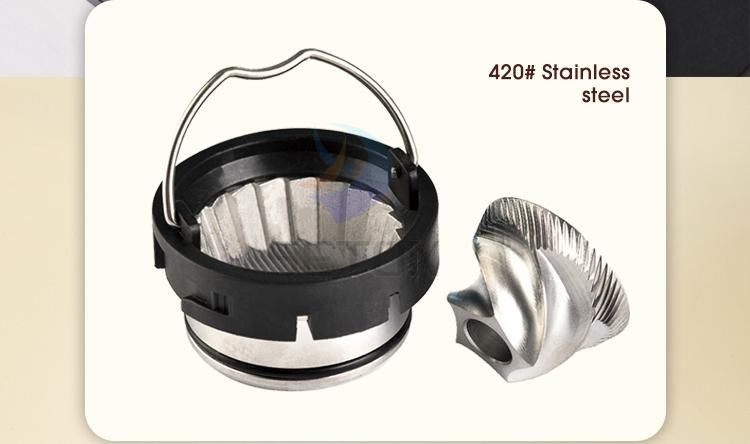 Titanium Coffee Burrs Grinder Blades For Coffee Enthusiasts To Grind Beans