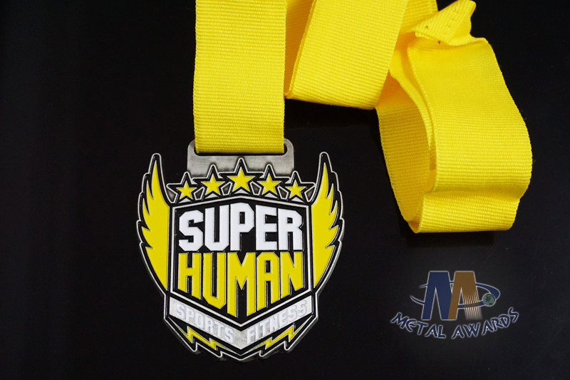 Zinc Alloy Iron Or Brass Race Finisher Medals Custom Design Die Struck Process