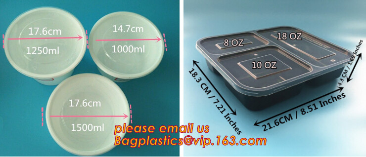 Meal Prep Containers Free Sample Bento Lunch Box Biodegradable Food Container Plastic Wheat Straw Lunch Box bagplastics