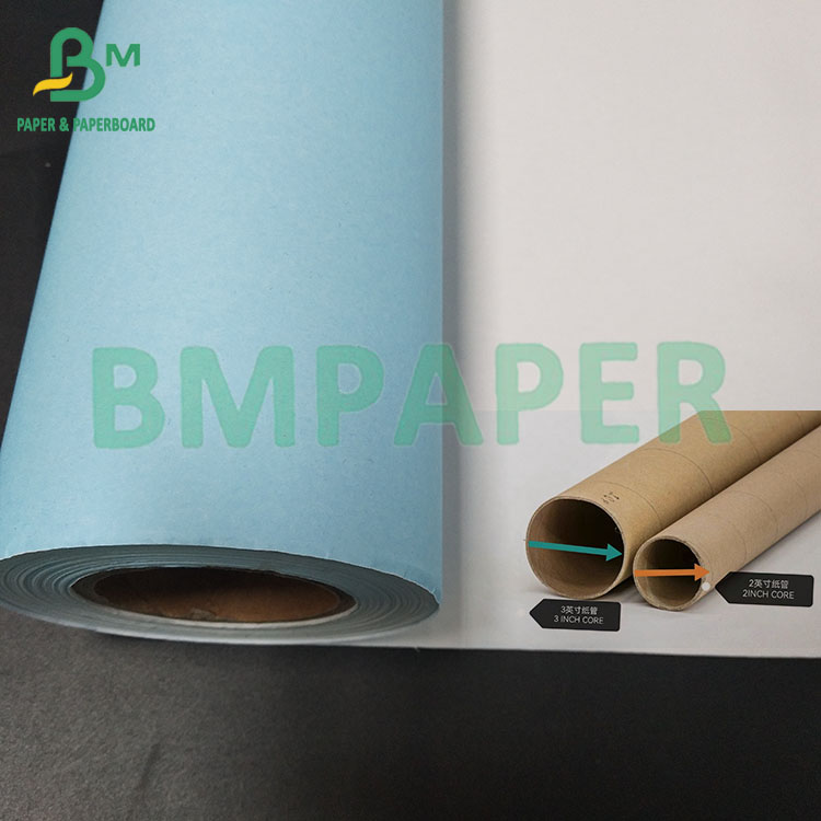 20LB White Uncoated CAD Bond Paper For Engineering 24"*150ft Rolls