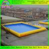 Buy cheap High Quality PVC Above Ground Removeable Square Adult Kids Inflatable Swimming from wholesalers