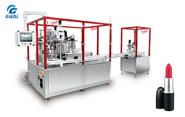 Silicone lipstick filling machine for 1300pcs per hour with Euro Standard