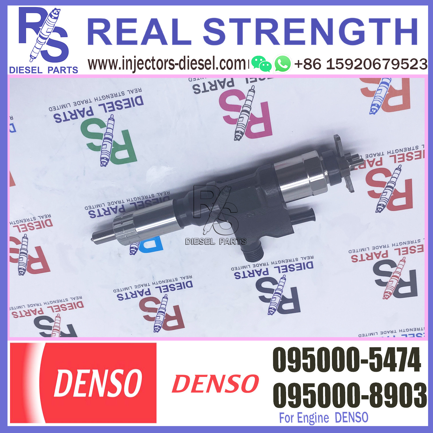 ISO DENSO Diesel Injector 095000-5474 095000-5471 095000-5470 095000-5473