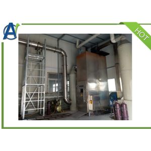 China Flame Spread Vertical Flammability Tester for Bunched Cable Heat Release Testing on sale