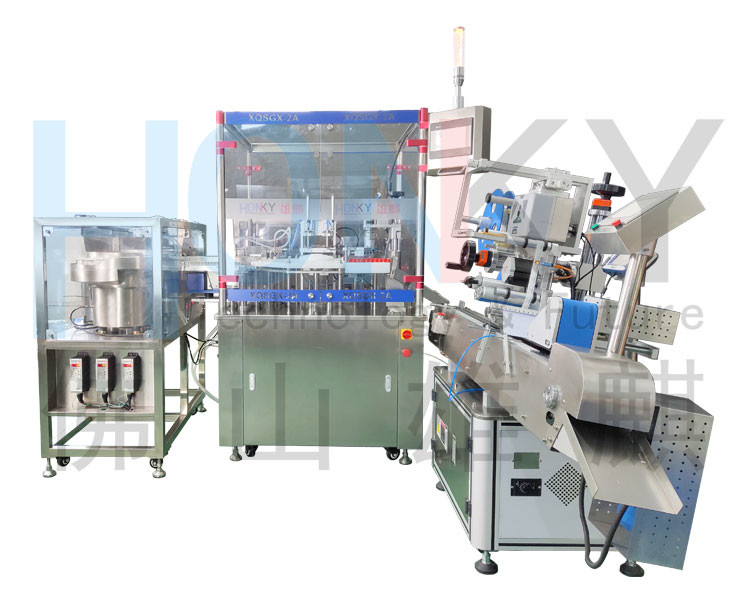 Virus Sampling Tube Liquid Filling And Capping Machine Full Automatic For Bio Reagent Packing