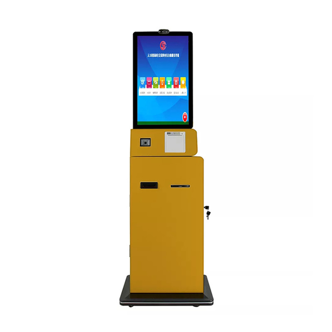 CPU I3 120G ATM Cash Machine Double Touch Screen Self Service Kiosk