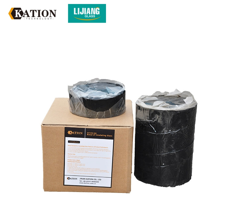 Double Glass Production Line Warm Edge Thechnolgy Butyl Aluminum Spacer and sealant of IG