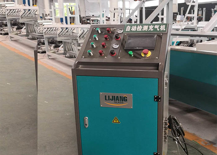Argon Gas Filling Machine Heat Insulation For Double Glazing Making