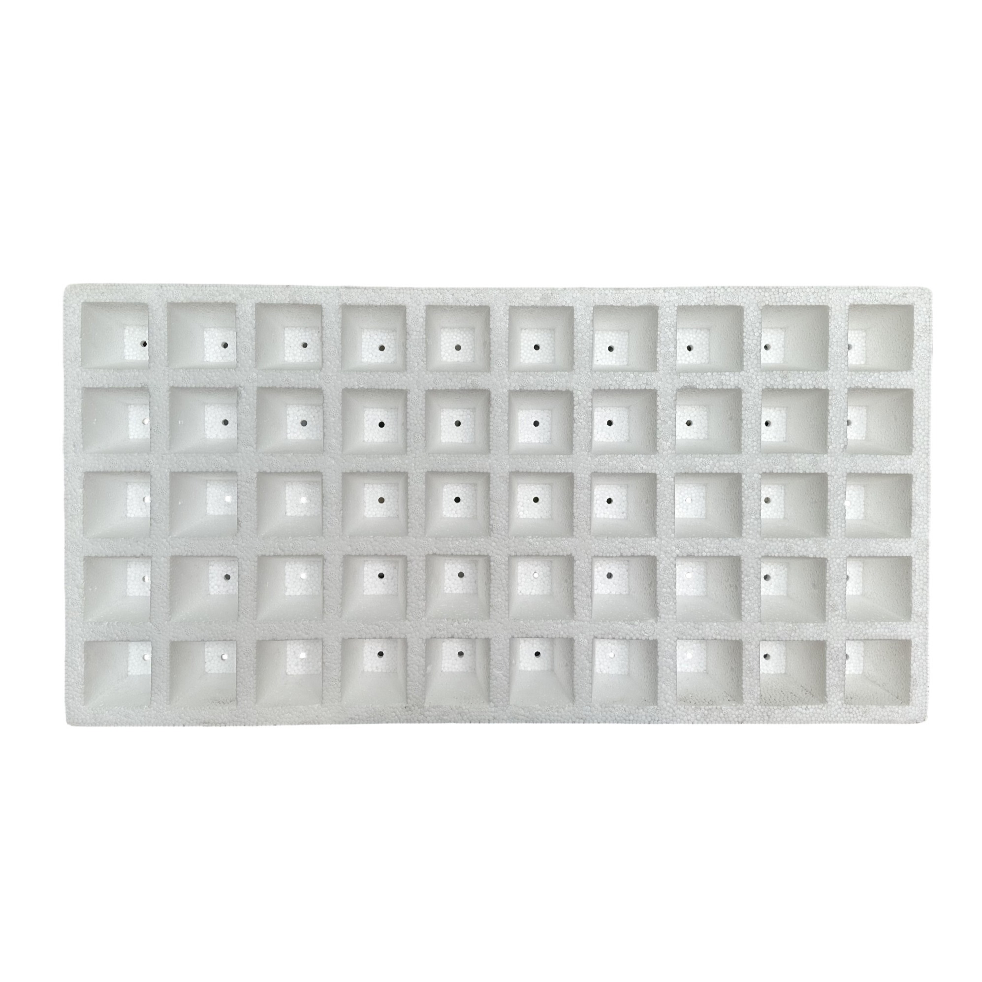 Water Proof EPS Foam Seedling Tray Suspended Foam Seedling Tray Customization