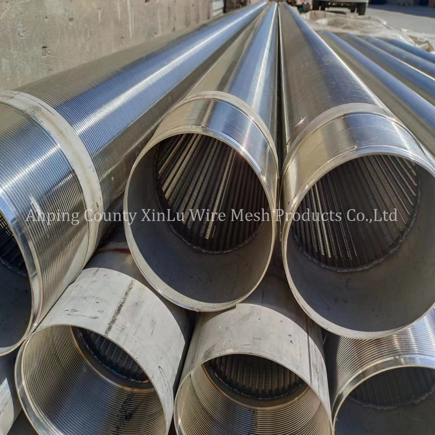Corrosion Resistant Continuous Slot Screen for Economical Flexible API Thread Connections