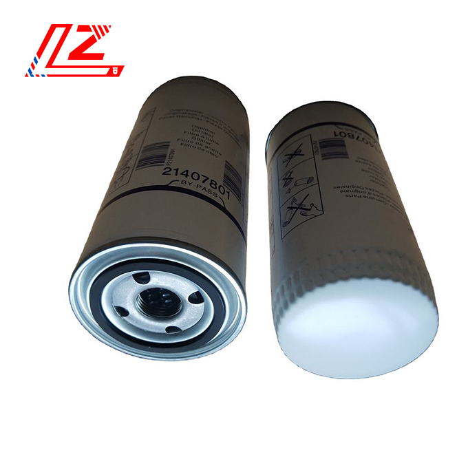 21407801 Screw On Centrifugal Fuel Filter Cartridge with Screw On Design and Cleaning