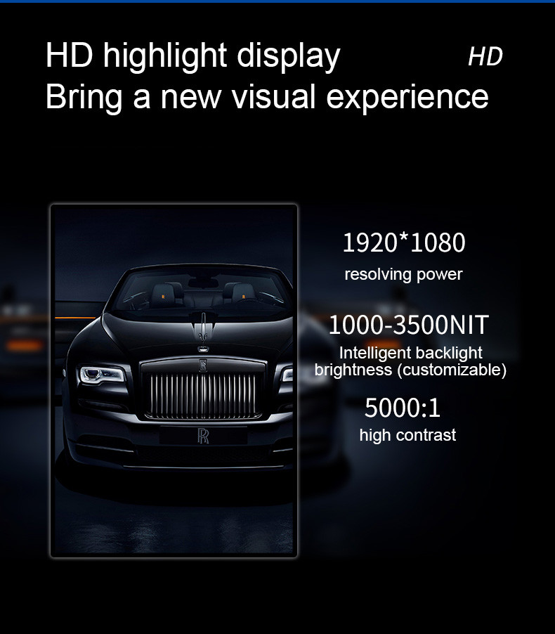 85 65 55 43 inch outdoor lcd screen advertising display screen kiosk digital signage and displays totem