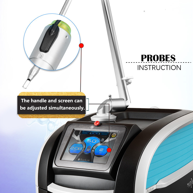 ODM Pico Laser Tattoo Removal Machine 3000W Three Treatment Probes