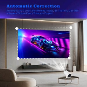 1.5-4.2M Projection Distance HD Mini LED Projector With OSRAM Light Source