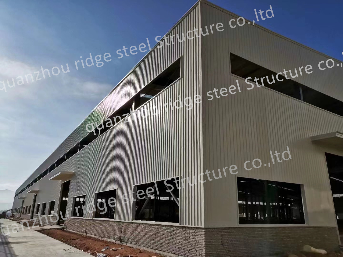 Prefabricated Metal Shed Steel Structure Building Structural Warehouse I Beam Metal Building