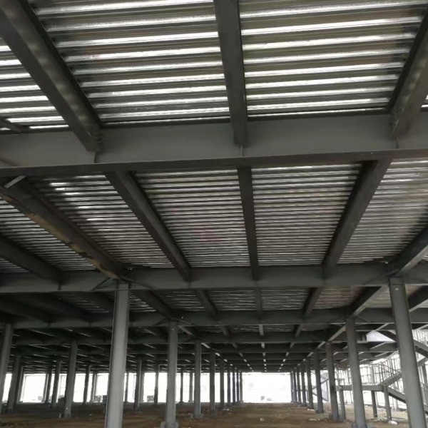 Prefab Long Span Steel Frame Warehouse Industrial With Customized Design