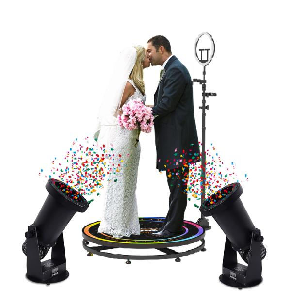Spray Height 8-10m Confetti Cannon Machine With Reliable AC110V/220V 50/60Hz